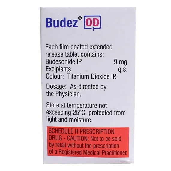 budez od 9mg tablet 15's